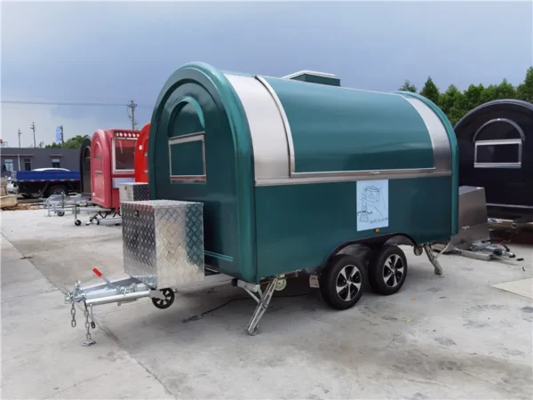 Crepe Food Truck Ice Cream Trailer Snack Trailer Catering Van