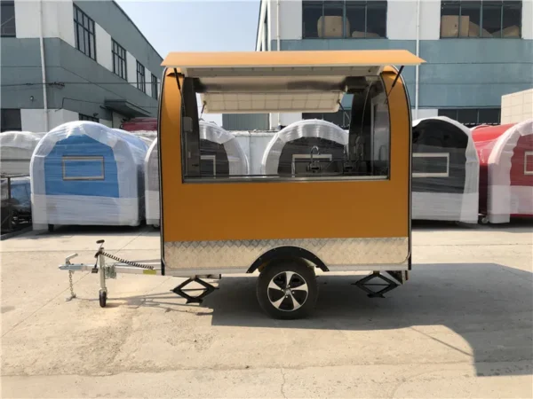 Coffee Food Truck Bbq Trailer Ice Cream Cart Street Food Van